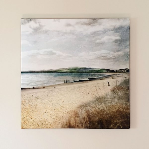 Broughty Ferry Canvas print hung on wall